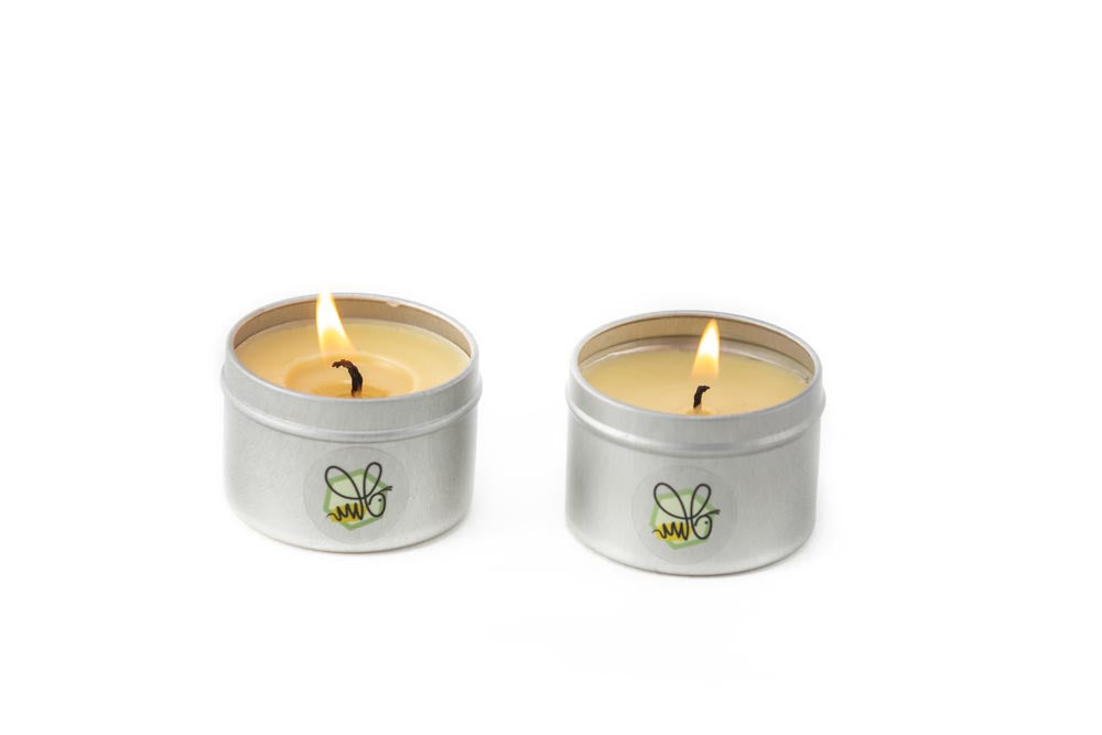 A Pair of 2 oz. Travel Tins